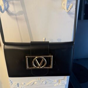 Valentino By Mario Valentino Black Crossbody Bag